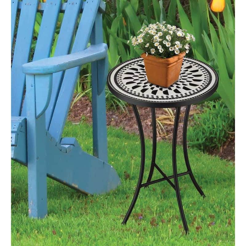 Mosaic Plant Stand - Diamond