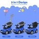 preview thumbnail 58 of 58, Costway 3 in 1 Ride on Push Car Toddler Stroller Sliding Car w/Music - See details