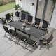 Option 11PC-Black-Table&Black-Chair