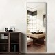 preview thumbnail 54 of 103, Aluminum Alloy Full Length Floor Mirror 64''x21'' - Silver