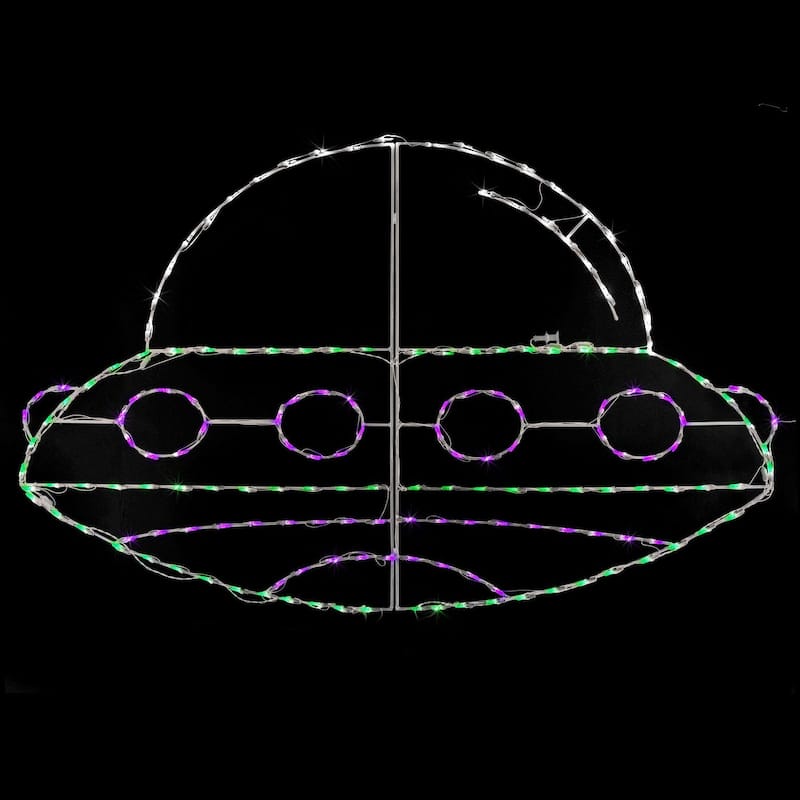 Halloween LED Alien Spaceship 65 in