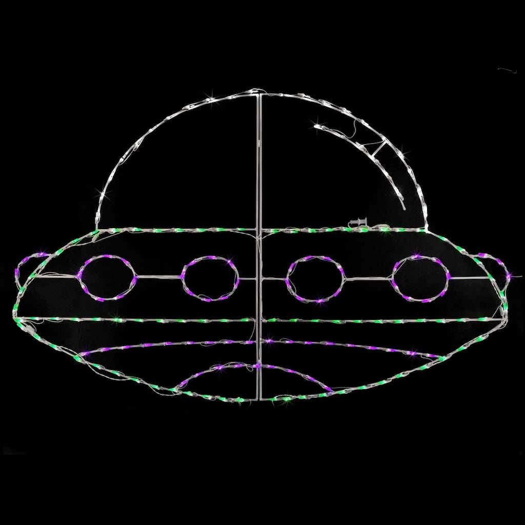 Halloween LED Alien Spaceship 65 in