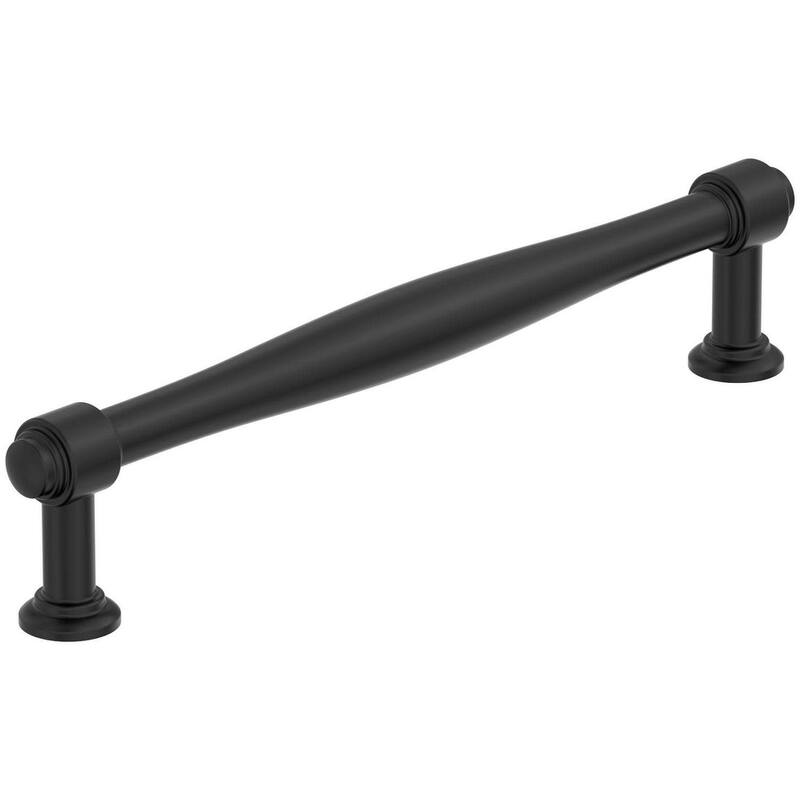 Amerock BP37724 Enlivity 6-5/16" Center to Center Bar Cabinet Pull - Matte Black