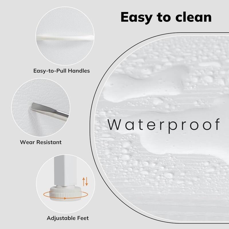 9 Drawers Dresser for Bedroom, Tall Fabric Closet Chests Organizer Tower Furniture with Wooden Top