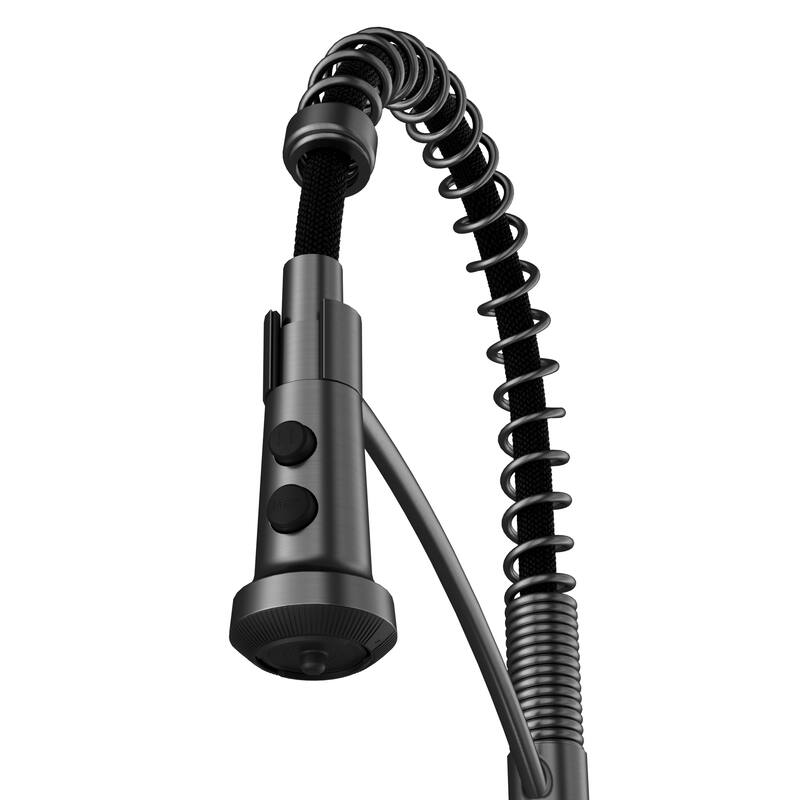 Karran Scottsdale Single Handle Commerical Pull-Down Sprayer Kitchen Faucet