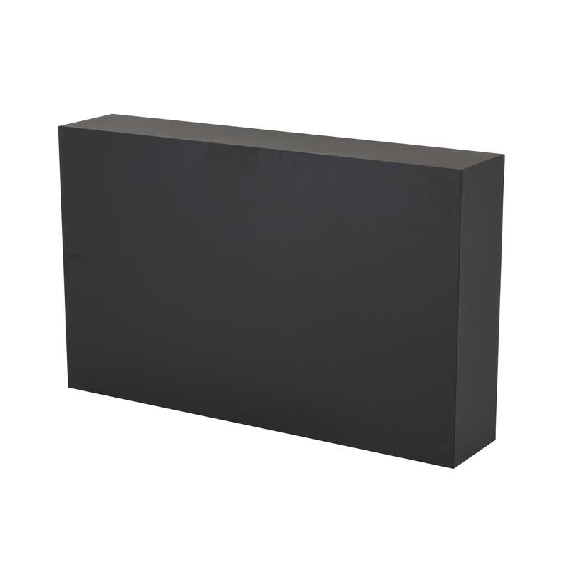 Black or Cream Metal 5 Shelf Geometric Storage Shelving Unit