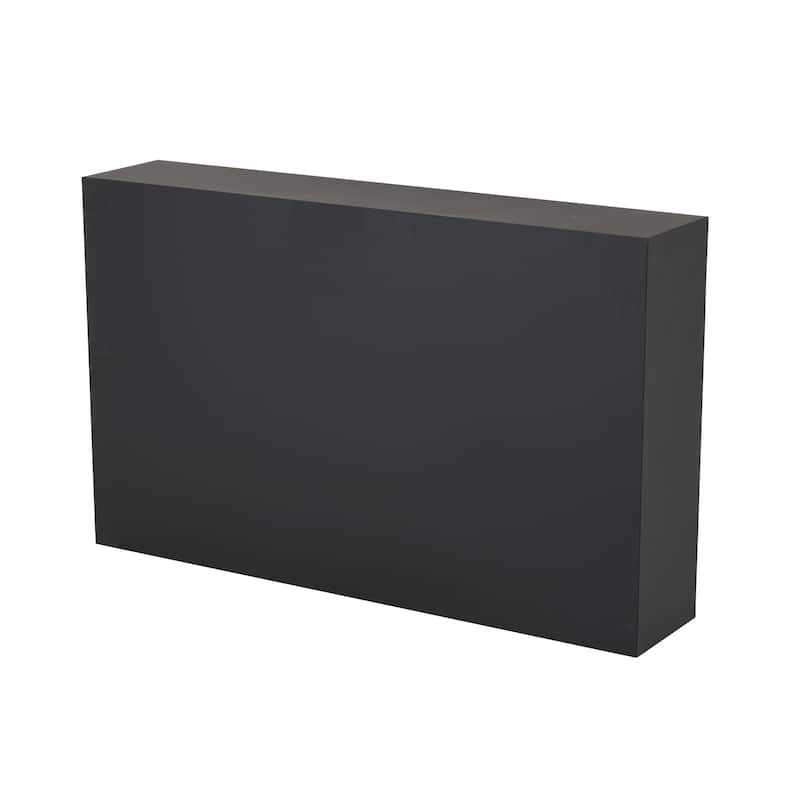 Metal Geometric 5 Shelf Shelving Unit - Black or Cream - Roche River Decor
