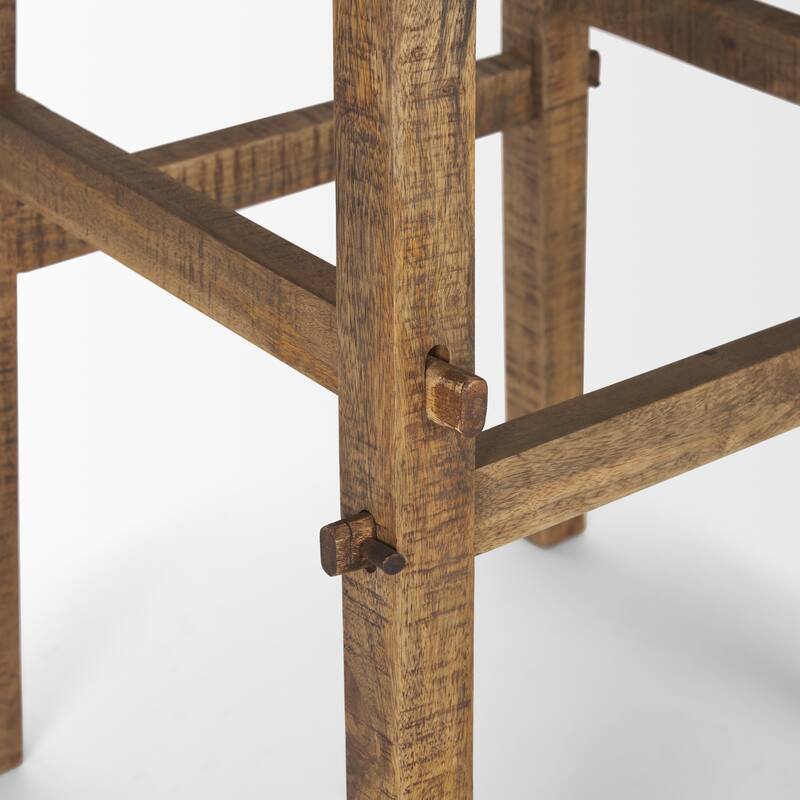 Rosie Small Brown Wood End Table