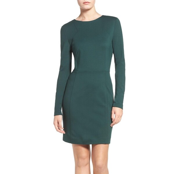 french connection green dress