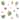 RoomMates Pink & Green & Orange Tropical Hibiscus Flower Wall Decals