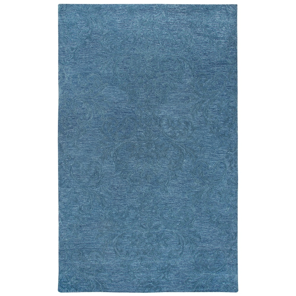 Alora Decor Emerson Damask Hand-tufted Wool Rug