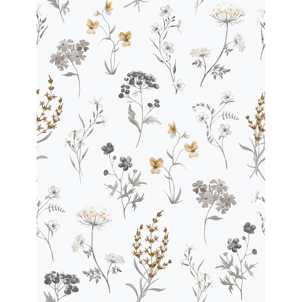 Galerie Wallcoverings Spring Blossom Botanical Floral Mix Non-woven Matte Wallpaper Roll
