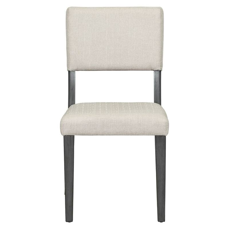 5 PCS Retro Round Dining Table Set for 4 with 4 Upholstered Chairs
