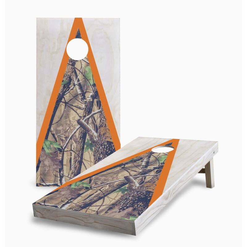 Tree Folio Cornhole Game (Choose Wraps or Boards) - 2x4 Boards (24" x 48") - Include Case + Edge Lights