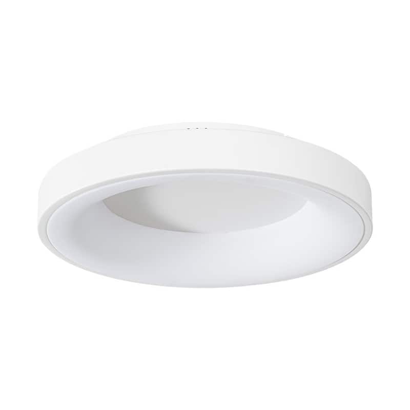 Modern Circle Dimmable Integrated LED Flush Mount - N/A