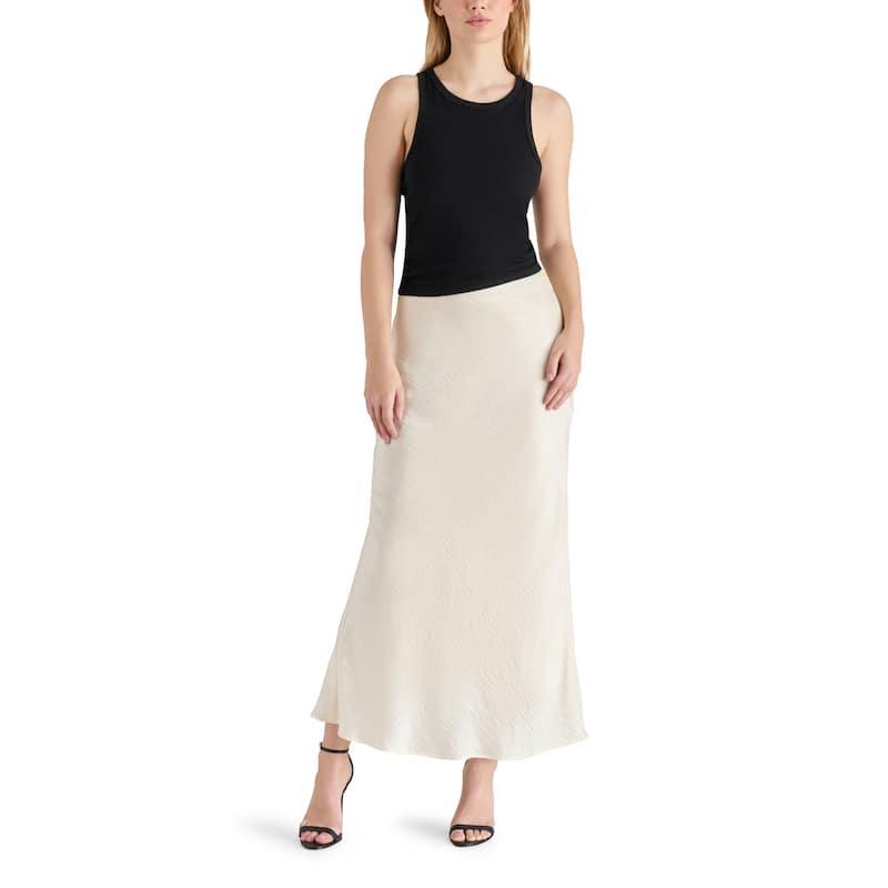 Steve Madden Satin Trumpet Skirt