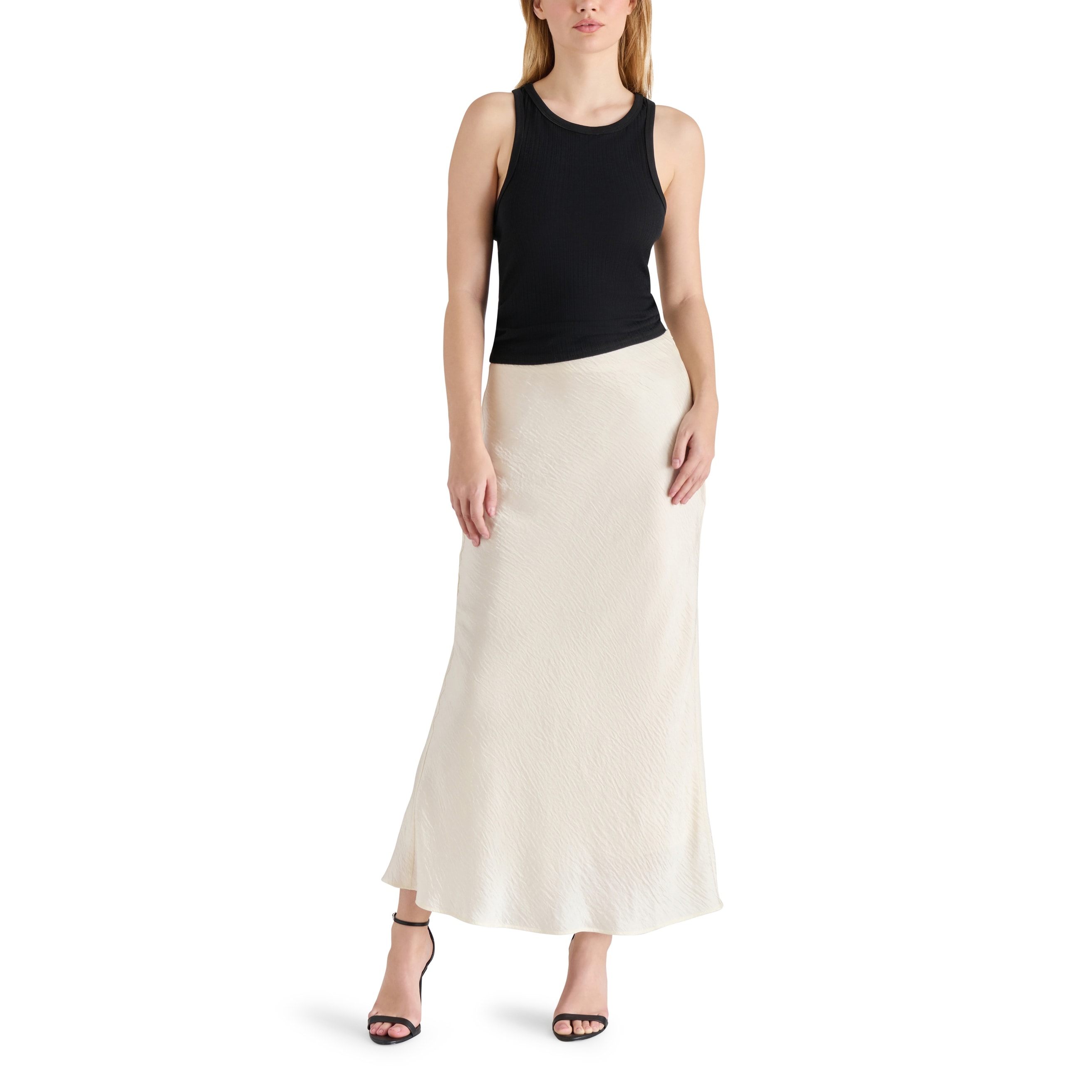 Steve Madden Satin Trumpet Skirt