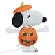 preview thumbnail 4 of 2, 24" Peanuts 2D Pre-Lit Yard Art Snoopy in JOL