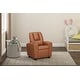 preview thumbnail 25 of 28, Olive & Opie Chase Kids Recliner Chestnut