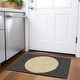 preview thumbnail 97 of 132, Premium Washable Super Soft Modern Zen Mayfield Rug Black - 1'8" x 2'6"