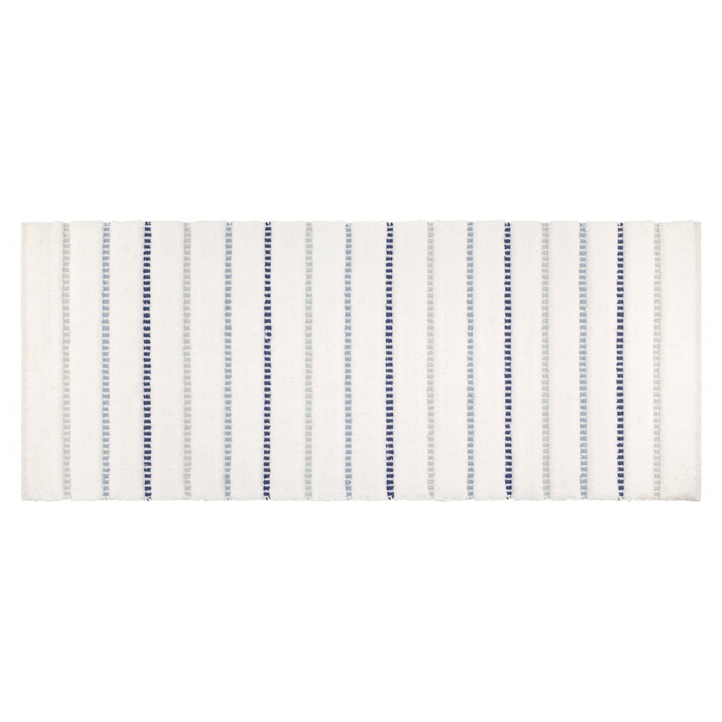 Izod Sandbar Blue Double-Vanity Rug