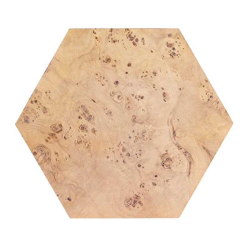 Billie Burl Hexagon Side Table