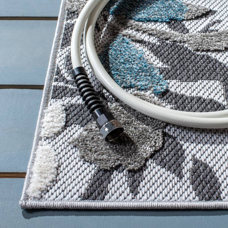 SAFAVIEH Cabana Eleri Indoor/ Outdoor Waterproof Patio Rug