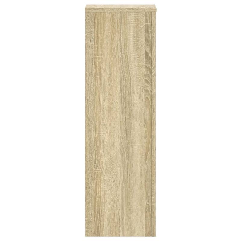 vidaXL Plant Stand Set of 2 Oak Engineered Wood