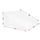 Home Sweet Home Bed Wedge Pillow with Memory Foam Top