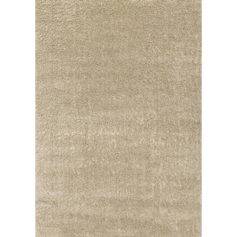 HomeRoots Solid Color Modern Rectangle Area Rug - 4' X 6'