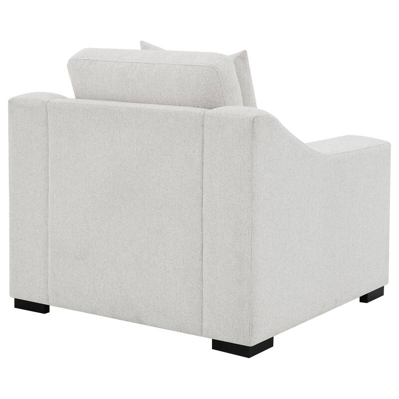 Ashlyn Upholstered Sloped Arm Sofa Set