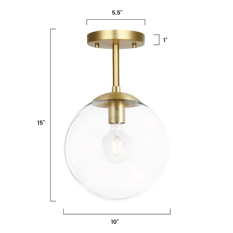 Light Society Tesler Globe Ceiling Light