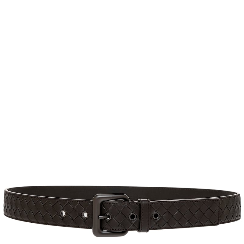 Bottega Veneta Men's Intrecciato Belt - 95