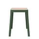 preview thumbnail 58 of 69, Tresse Modern Stackable Dining Stool with Wicker Seat for Dining Room, Garden, Patio, Indoor or Outdoor - No Assembly Required