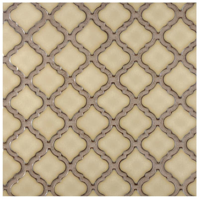 Merola Tile Hudson Tangier Caffe 12-3/8" x 12-3/8" Porcelain Floor and Wall Tile