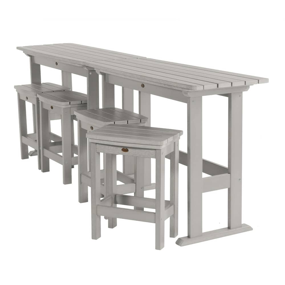 Lehigh 6-Piece Outdoor Balcony Set - Counter-height