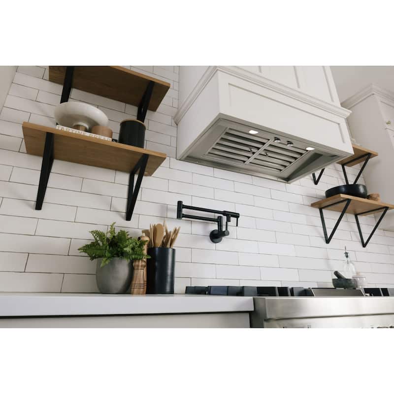 Moen 5.5 GPM Wall Mounted Double Handle Pot Filler