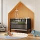 preview thumbnail 7 of 27, 5-In-1 Convertible Crib Black