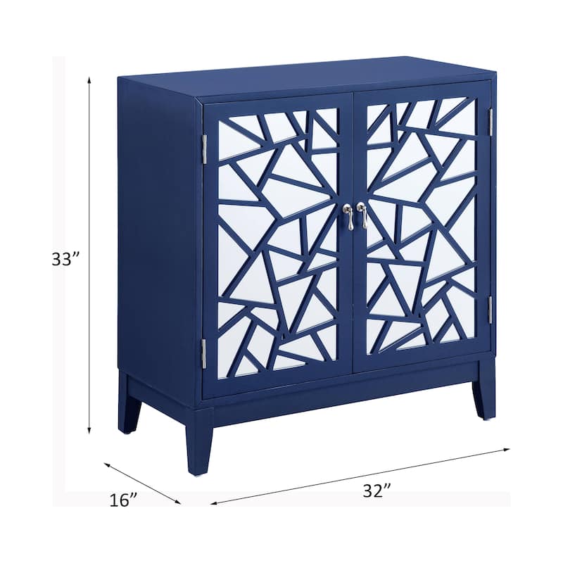 Charming Console Cabinet with Versatile Storage and Stylish Design