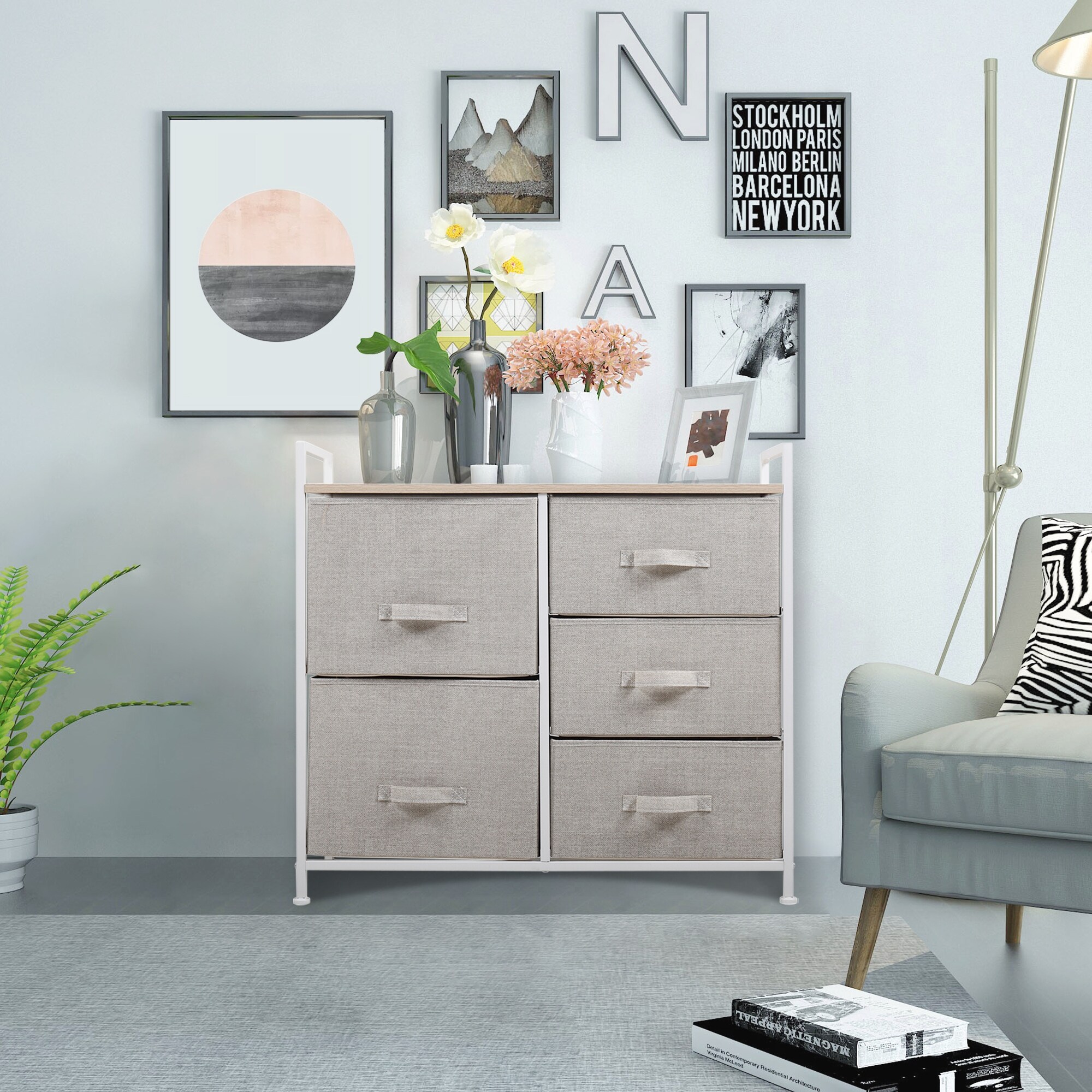 5 tier dresser hot sale