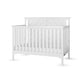 preview thumbnail 1 of 22, Forever Eclectic Hampton Flat Top 4-in-1 Convertible Baby Crib Matte White
