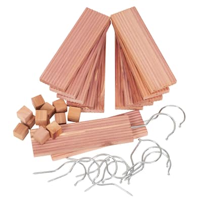 Household Essentials Cedar Moth Repellent Kit - 9.375" x 2" x 0.5