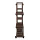 9-tier Indoor/Outdoor Wood Shelf Mobile Plant Stand
