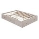 preview thumbnail 54 of 52, Platform Bed with 6 Storage Drawers, Wooden Bedframe, Full/Queen Size