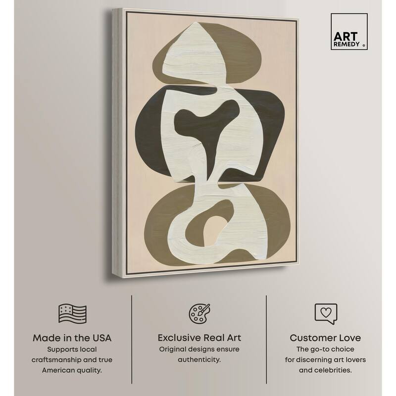 Shapes of Sage II Canvas by Art Remedy