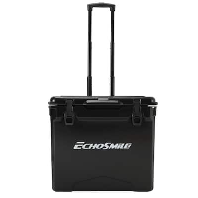 EchoSmile 45 qt. Rotomolded Cooler with Sealing Ring in Black