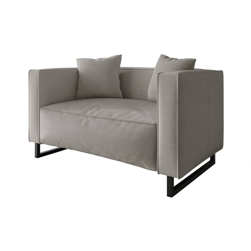 CraftPorch Mid Century Modern 3- Pieces Upholstered Living Room Set