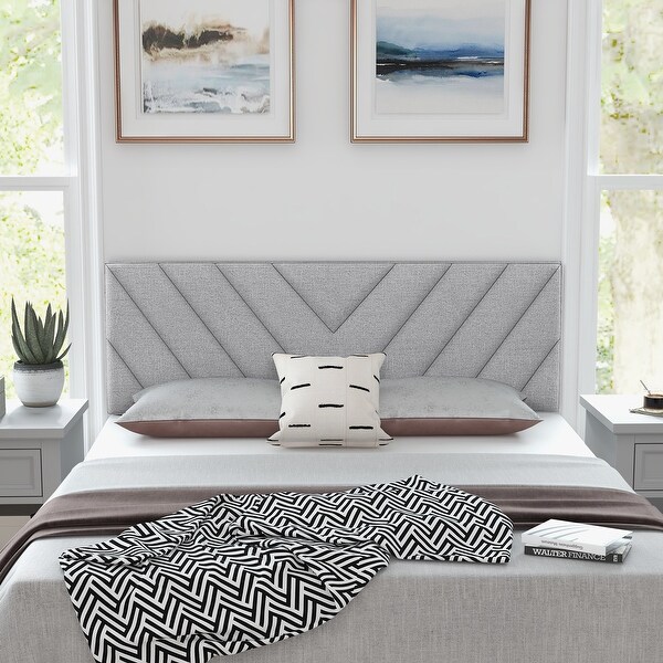 Linen Upholstered Headboard for Full and Queen Size Bed Frames On Sale Bed Bath Beyond 39253972