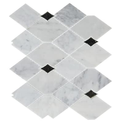Daltile Lavaliere Natural Stone Harlequin Mosaic (10 Pc per Carton) (6.90 Sqft per Carton)