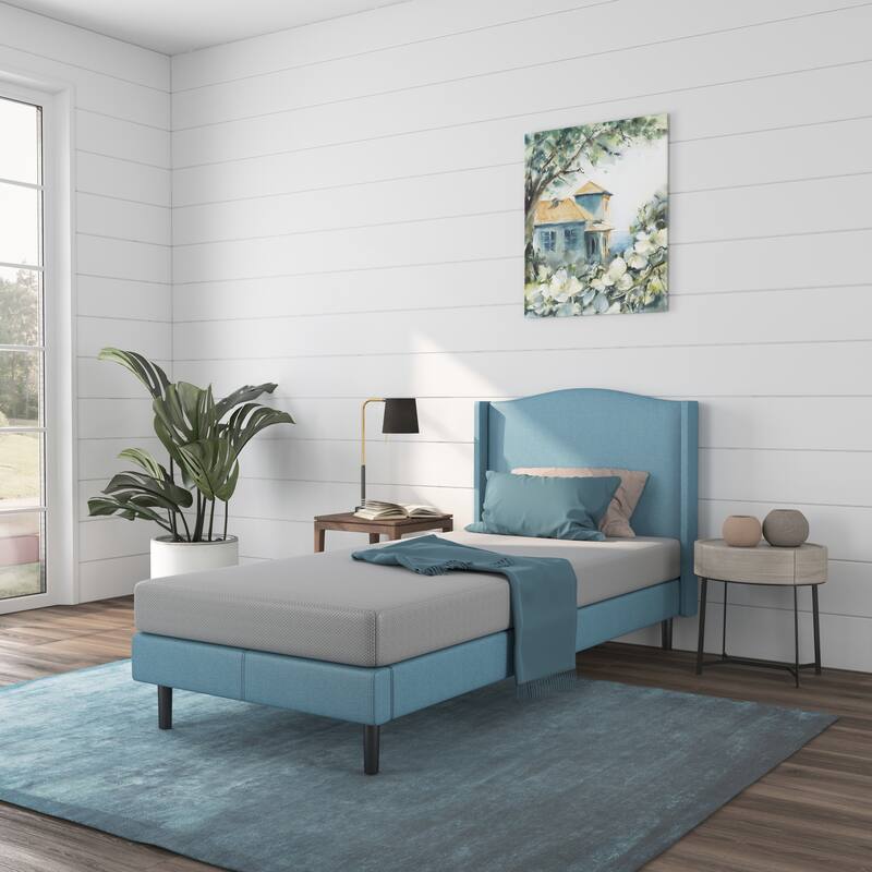 Nap Queen Rainbow 5" Memory Foam Twin Mattress, Pink